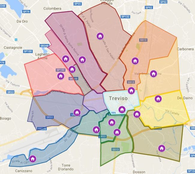 movimento5stelletreviso.it treviso tour dei quartieri