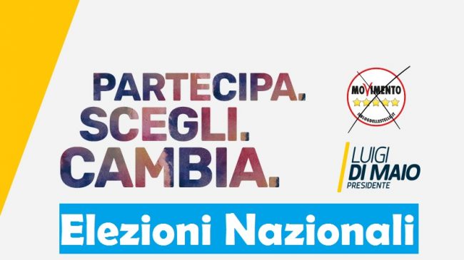 rally per italia m5s luigi di maio elezioni politiche 2018