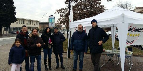 treviso san giuseppe gazebo m5s grillitreviso elezioni domenico losappio