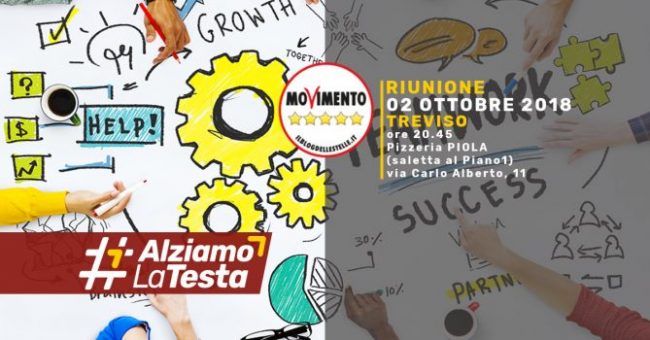 Treviso Riunione Movimento 5 Stelle 02 Ottobre 2018