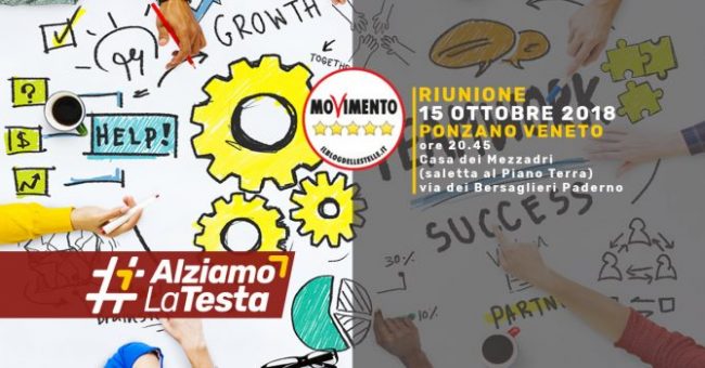 Ponzano Veneto Riunione Movimento 5 Stelle 15 Ottobre 2018 Ponzano Veneto Riunione Movimento 5 Stelle 15 Ottobre 2018