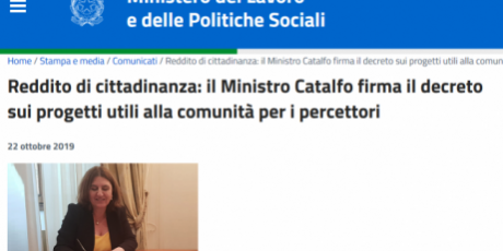 Reddito Cittadinanza fase2