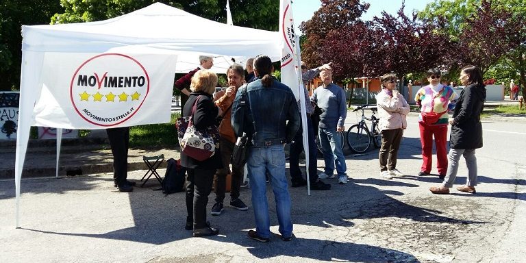 GAZEBO M5S TREVISO