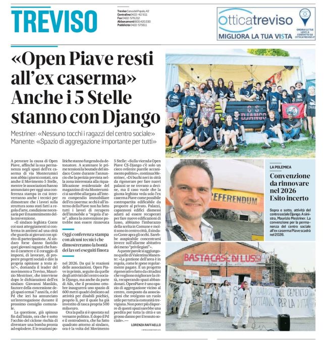 open piave django