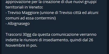 Treviso Maggiore GRUPPO TERRITORIALE